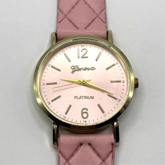 Gold & Pink Men's Watch - Picture 2 of 5